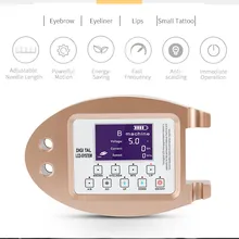 V3 устройство микропигментирования Перманентный макияж машина цифровая подводка для глаз, бровей, губ панель управления для профессионального пму наконечника