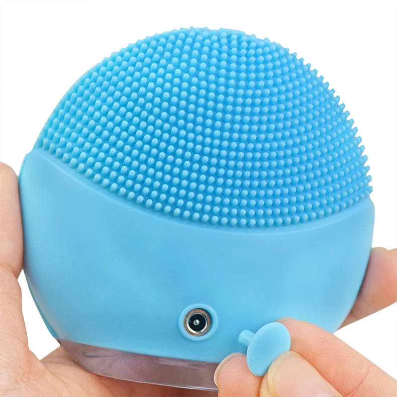 Foroe luna Electric Facial Pore Cleaner Electric Facial Cleansing Apparatus Blackhead Acne Removal Silicone Washing instrument