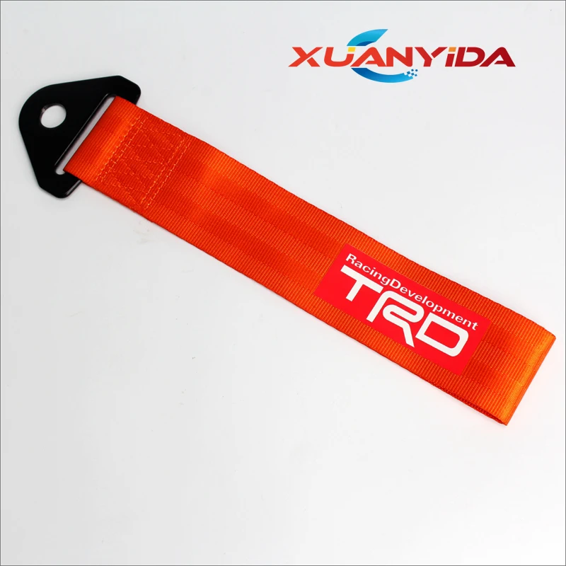 

TRD Towing Rope High Quality Nylon TRD JDM trailer Tow Ropes Racing Car Universal Tow Eye Strap Tow Strap Bumper Trailer
