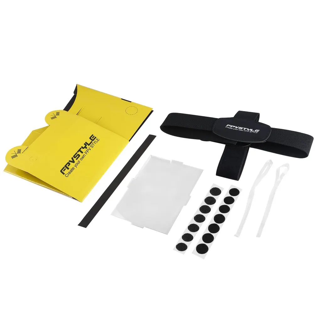 

YKS DIY Durable Foldable Easy to Carry Yellow FPV Card Board FPV Goggle Card Glasses Paper for 5 inch LCD Monitor KIT