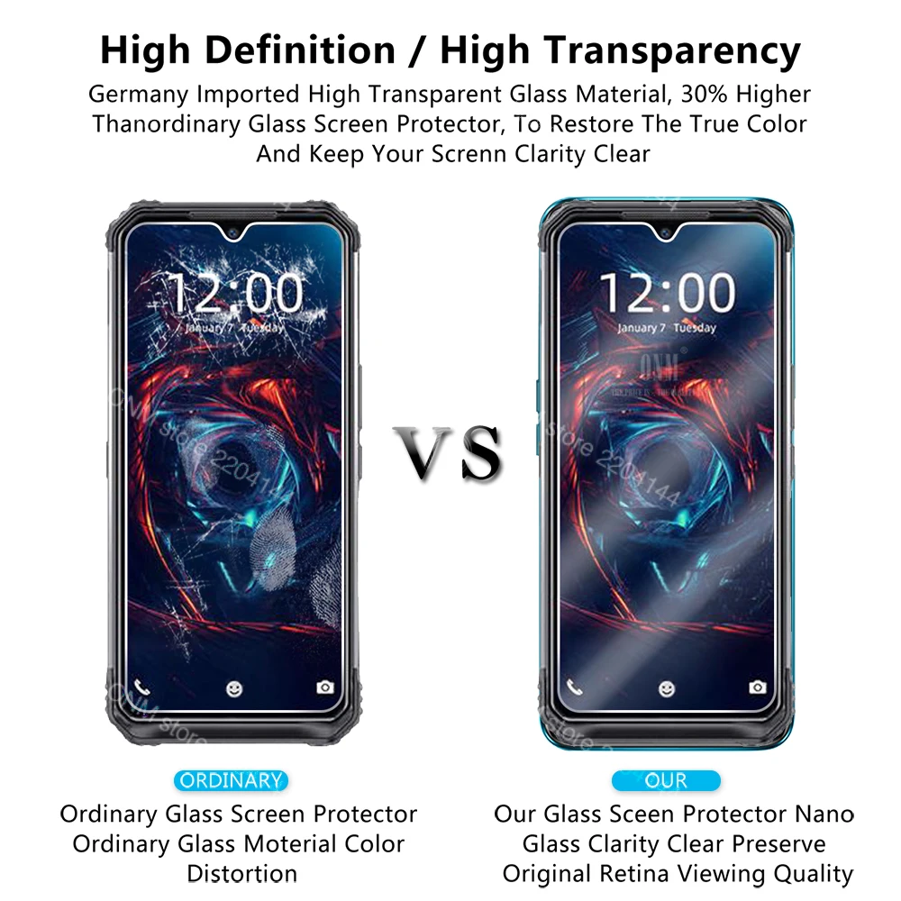 10 шт. закаленное стекло Для Doogee S95 S90 X95 Pro Защита экрана для защитная стеклянная