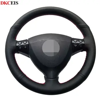 

DIY Hand-stitched Black Soft Artificial Leather Car Steering Wheel Cover for Mercedes Benz A-Class A180 A160 E-CELL 2009-2012