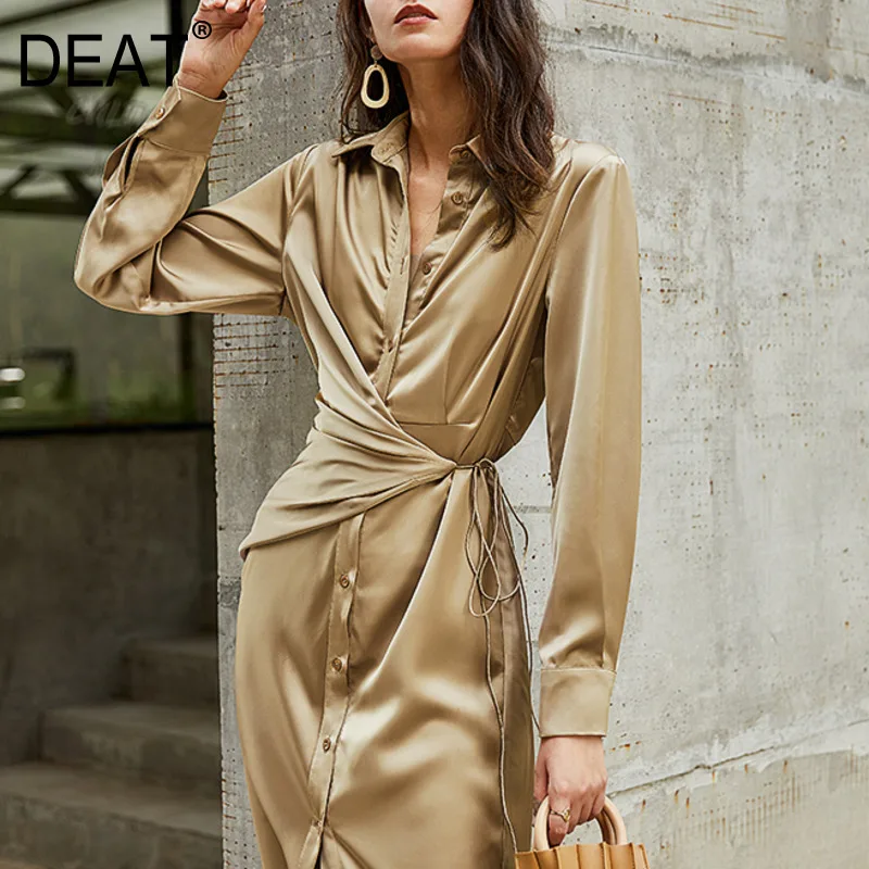 DEAT 2020 Spring Autumn New Fashion Turn-down