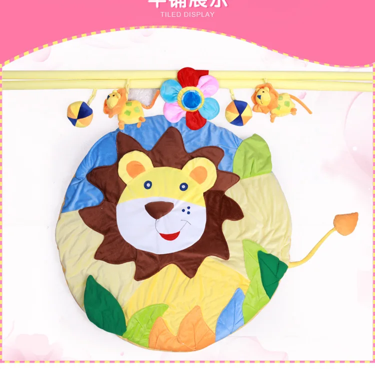 Cong lin lions zi, игровое одеяло, детский фитнес-кронштейн, коврик для ползания, развивающая игрушка для детей 0-12 месяцев, возраст 1-2 года