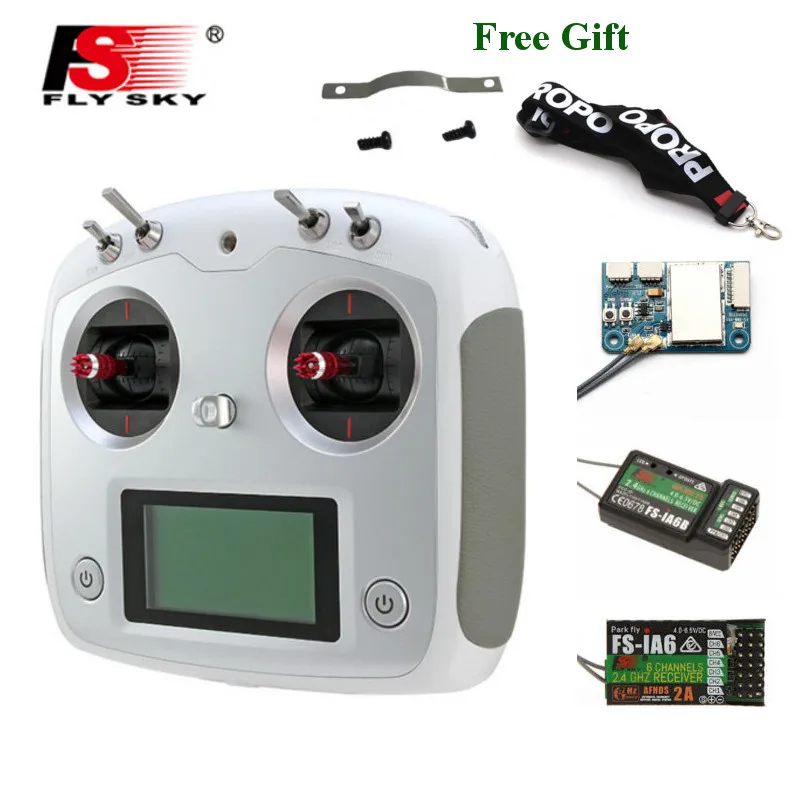 Photo Product FLYSKY FS-i6S I6S 2.4G 10CH AFHDS 2A Centering Throttle Transmitter IA6B A8S IA10B Receiver for RC Airplane FPV Racing Drones