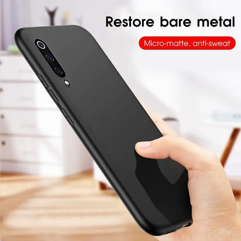 Матовый ПК Матовые чехлы для телефонов для Xiaomi Redmi K20 примечание 6 5 7 8 Pro 7A 7 5 плюс Mi8 Lite 9SE 5X 6X CC9E 9T Pro Жесткий термополиуретановая накладка на заднюю панель