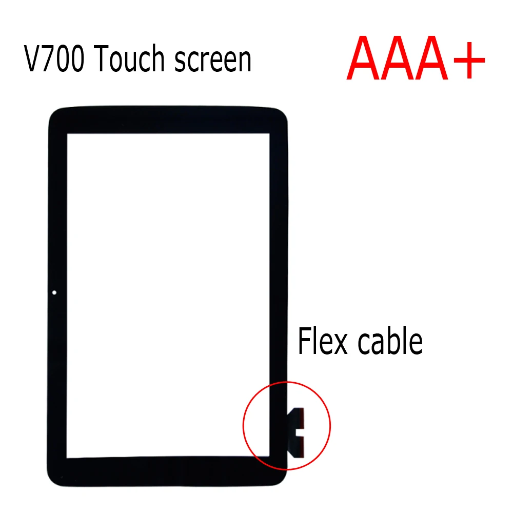Tela de Reposição Weida 10.1 para lg g Pad Lg-v700 Vk700 V700 Painéis e LCDs p/ tablet - Imagem 3