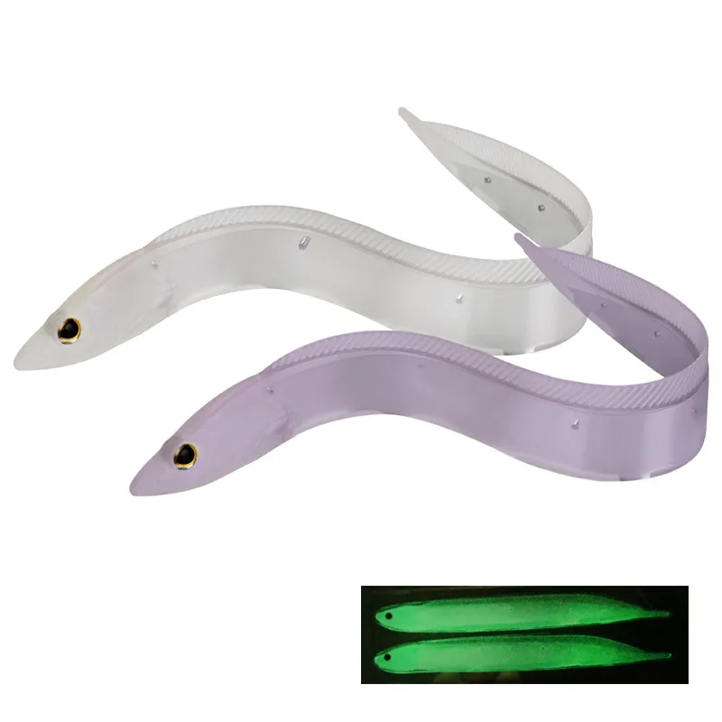 

Authority And Fishing bai dai yu Transparent Saury Color ruan yu Boat Fishing Lure Built-in Reflector SUPERBAIT