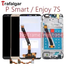 Trafalgar Display Voor Huawei P Smart Lcd Display Digitizer Touch Screen Voor Huawei P Smart Display Met Frame Fig LX1 l21 L22