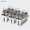 Stainless Steel Commercial DIY Popsicle Molds 20 Cells Ice Pop Mold Maker Accesorios Kitchen Ice Cream Bar Moulds 6 Options 2