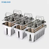 Stainless Steel Commercial DIY Popsicle Molds 20 Cells Ice Pop Mold Maker Accesorios Kitchen Ice Cream Bar Moulds 6 Options 2