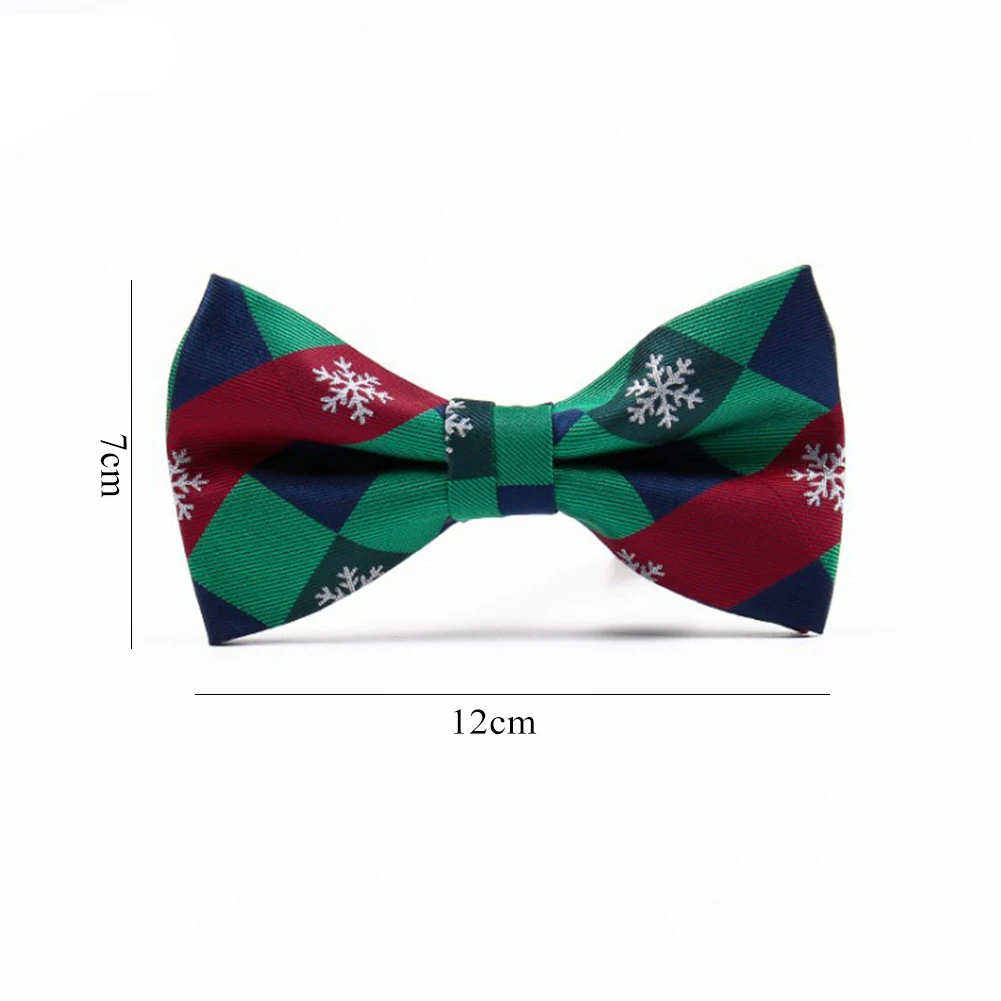 1PC New Bow Ties for Men Christmas Tree Bowties For Mens Wedding Cravat Butterfly Tie Casual Fashion Bowknot Bowties Men Gifts