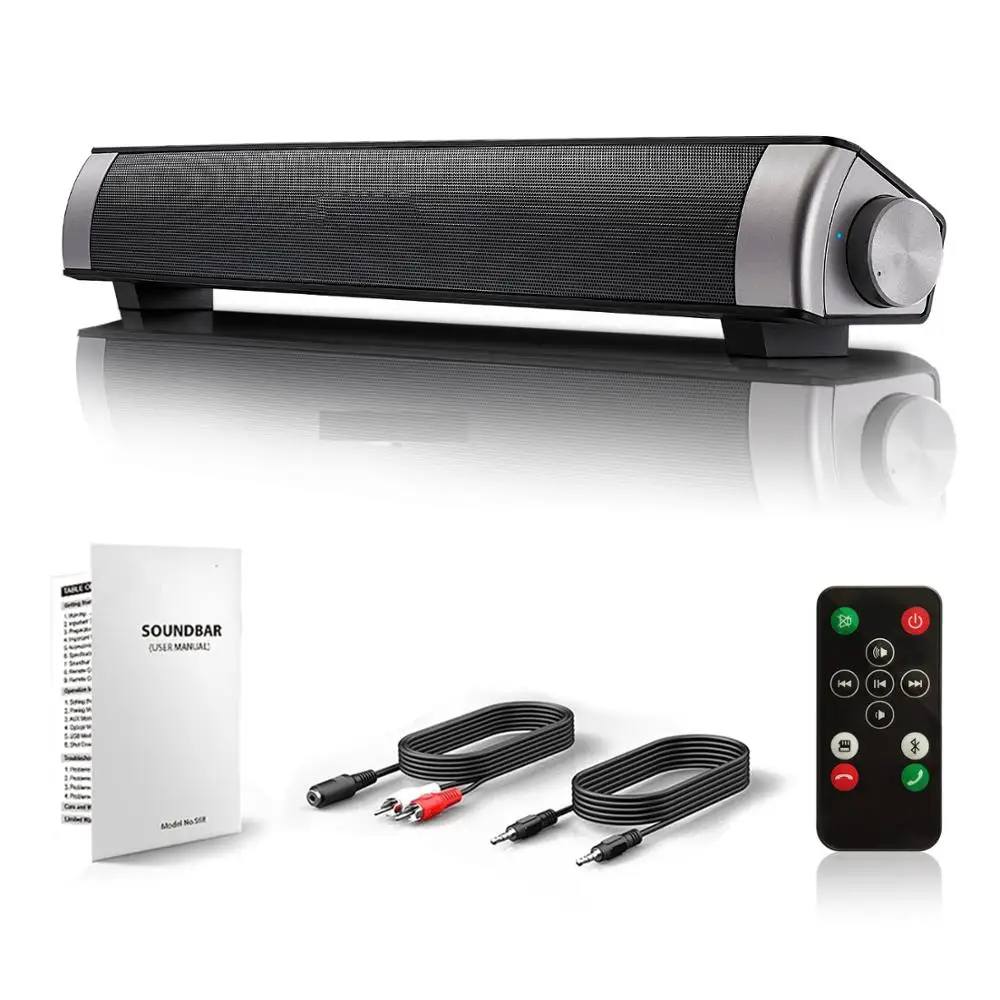 Remote Sound Blaster Bluetooth Speaker TF Memory Card Wireless Speaker Audio Subwoofer System Stereo Music Surround Sound