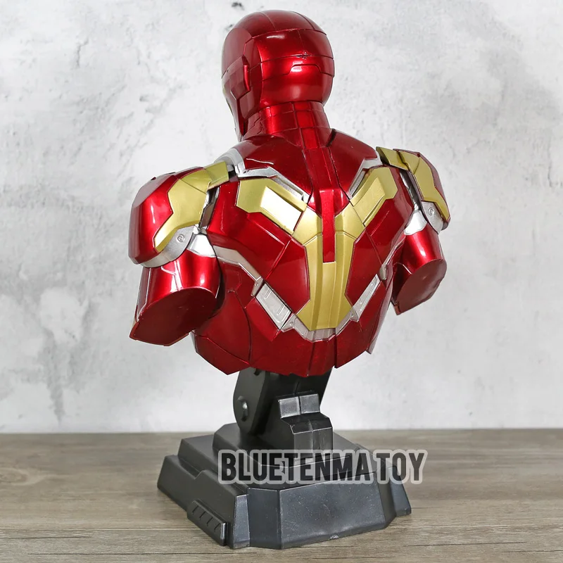 Iron Man 3 Mark 43 1 4 Scale Limited Edition Collectible Bust Figure Model Toy With Led Light Action Figures Aliexpress Iron Man 3 Mark 43 1 4 Scale Limited Edition Collectible Bust Figure Model Toy With Led Light Action Figures Aliexpress