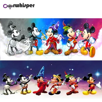 

Diamond Painting Full Square/Round Drill Cartoon Mouse 5D Daimond Painting Embroidery Cross Stitch Picture Wall Art Z1343