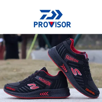 

2020 New Daiwa Spring Outdoor Hiking Fishing Shoes Men's Sports Shoes Breathable Non-slip Running Shoes Travel Shoes 454#