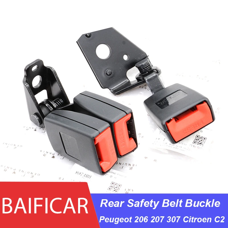 Baificar новый оригинальный задний ремень безопасности 8974RH 8974RJ для Peugeot 206 207 307 Citroen
