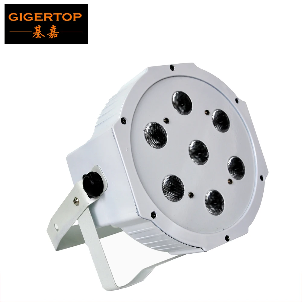 TIPTOP TP-P07B низкий уровень шума 7x12 Вт полный RGBW/RGBA Led Par сценический светильник 32 бит