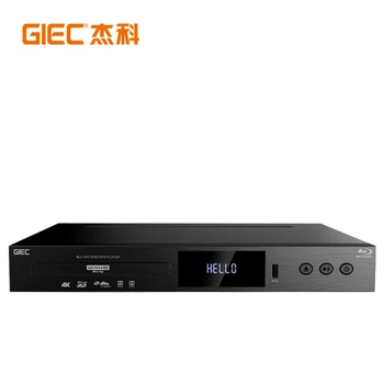 

GIEC G5300 DVD Player True 4K Ultra HD Blu-Ray Player DVD Player HD Hard Disk Player Home CD DVD Player Decoding 4K Disc Player