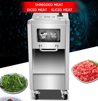 

110V 220V Vertical stainless steel meat slicer commercial high power meat slicer machine