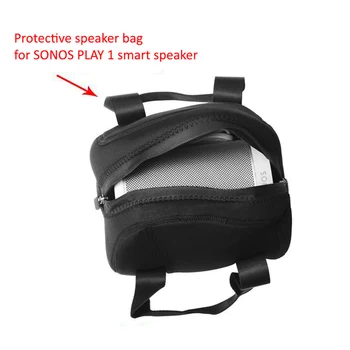 

Portable Carrying Speaker Bag for SONOS PLAY:1 for SONOS One Smart Speaker Thick Protective Case Bag