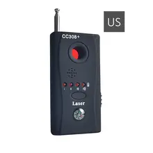 Многофункциональный беспроводной объектив камеры детектор сигнала CC308+ Радио Сигнал волны камера слежения полный спектр WiFi RF GSM искатель устройств