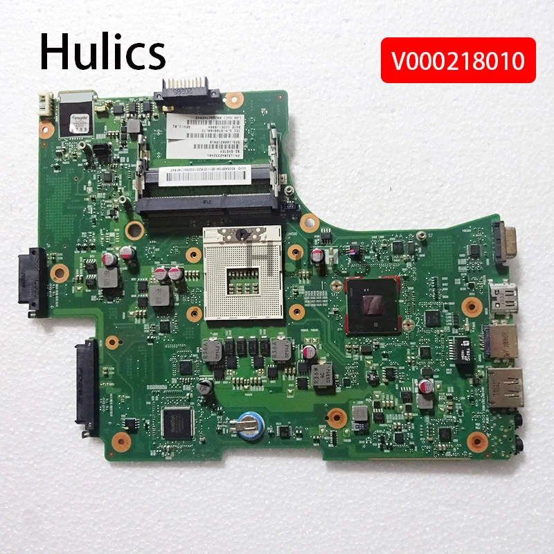 Hulics оригинальная материнская плата для ноутбука Toshiba Satellite L650 L655 1310A2332401 V000218010 HM55
