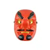 Demon Slayer Kimetsu no Yaiba Urokodaki Sakonji Cosplay Mask  Halloween Red Plastic Tengu Long Nose Mask Horror Warrior Mask ► Photo 3/6