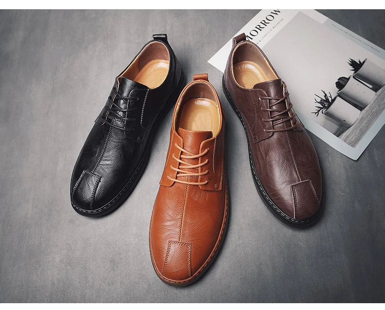 Мужская повседневная обувь из натуральной кожи; Элегантные Дизайнерские Роскошные брендовые Модные мужские лоферы;# NR8205