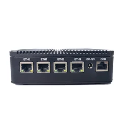 Mini PC serveur Intel N4200 Quad core, 41000 mbps Lan, ordinateur Fanless, compatible avec windows 10/Linux, réseau gigabit 