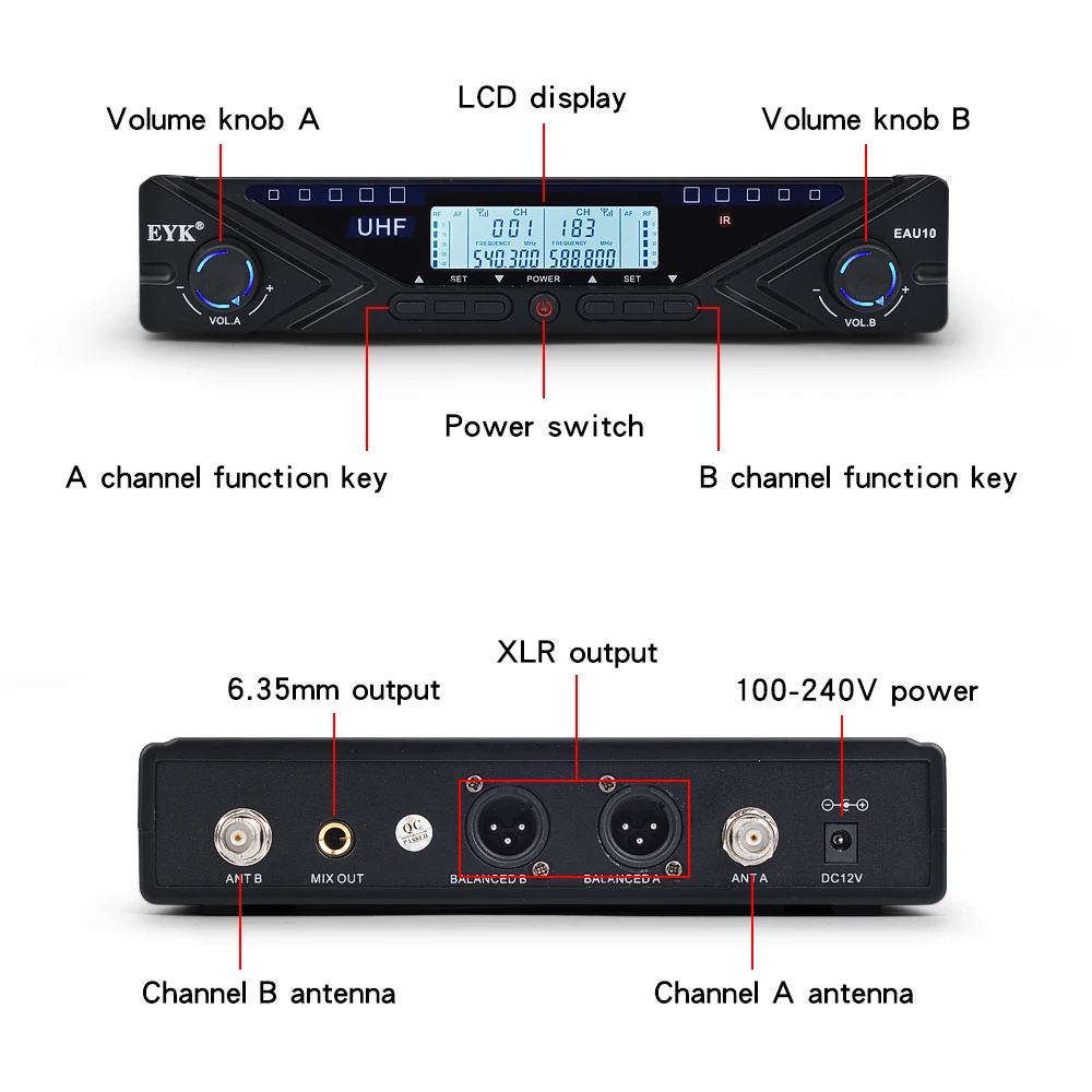 40W80W UHFVHF RF Power Amplifier Amp XDT-UVPA70