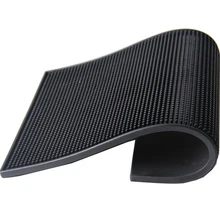 Bar mat cafe restaurant water filter mat bar mat water barrier mat square water mat PVC soft plastic Placemat Kitchen supplies