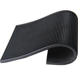Bar mat cafe restaurant water filter mat bar mat water barrier mat square water mat PVC soft plastic Placemat Kitchen supplies