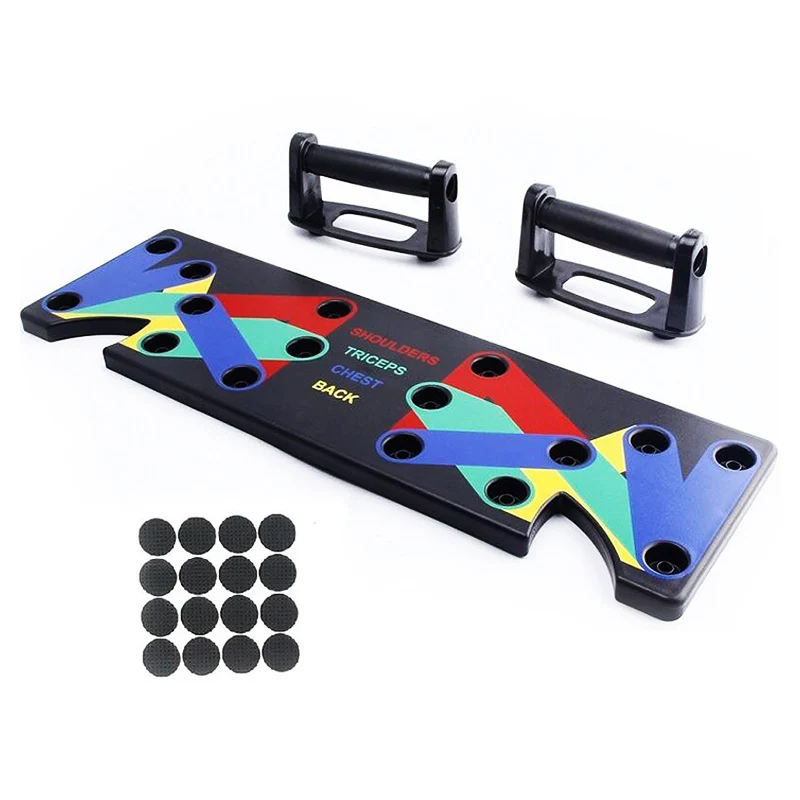 

9 in 1 Push Up Rack Board Men Women Comprehensive Fitness Exercise Stands Body Building Training System Sport Home Gym