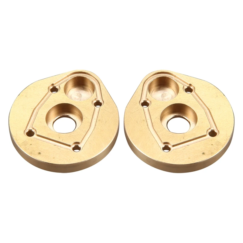 

2PCS Brass Portal Steering Knuckle Housing Caps for 1:10 RC Crawler Axial SCX10 III & Axail Capra 1.9 UTB Upgrade Parts