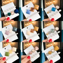 1 комплект Япония модные аксессуары для волос гусиная лапка Кнопка имитирования заколки для волос с жемчугом металлическое сердце звезда заколка для волос с кристаллами Барретт