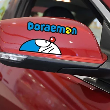 

2pcs/lot Doraemon Car Sticker Classic Japanese Cartoon Sticker Reflective Waterproof Vinyl Decal for Auto/Moborcyle/laptop