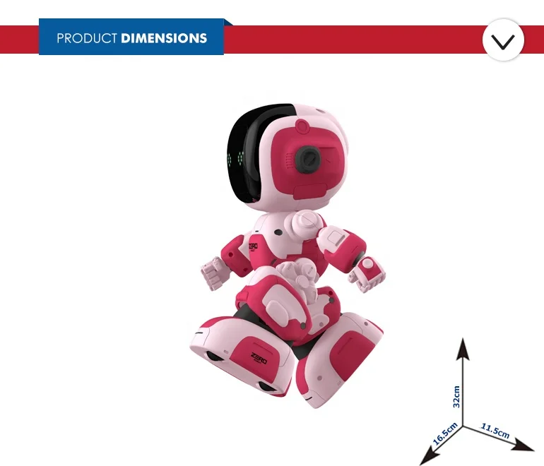Multifunction Smart Robot Voice Control Singing Dancing Robot Children's Educational Toys Early Education Robot RC Robot Gifts 6