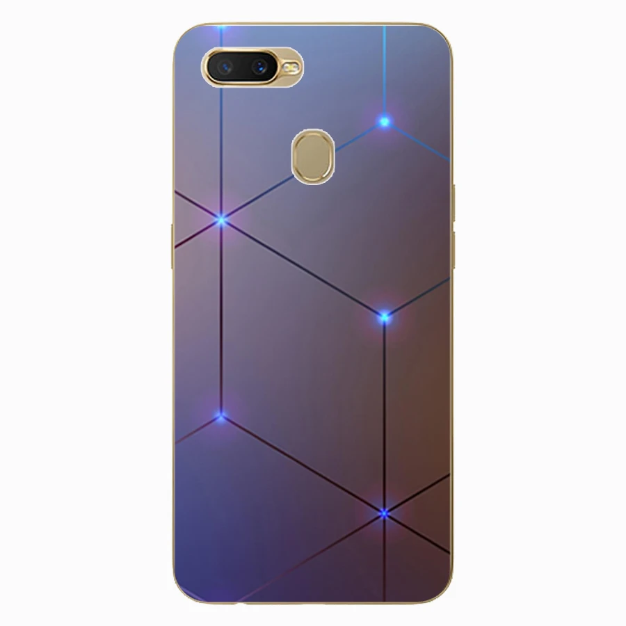 Для OPPO Reno A чехол Силиконовые мягкие чехлы для защитный Baicvery задняя крышка Coque