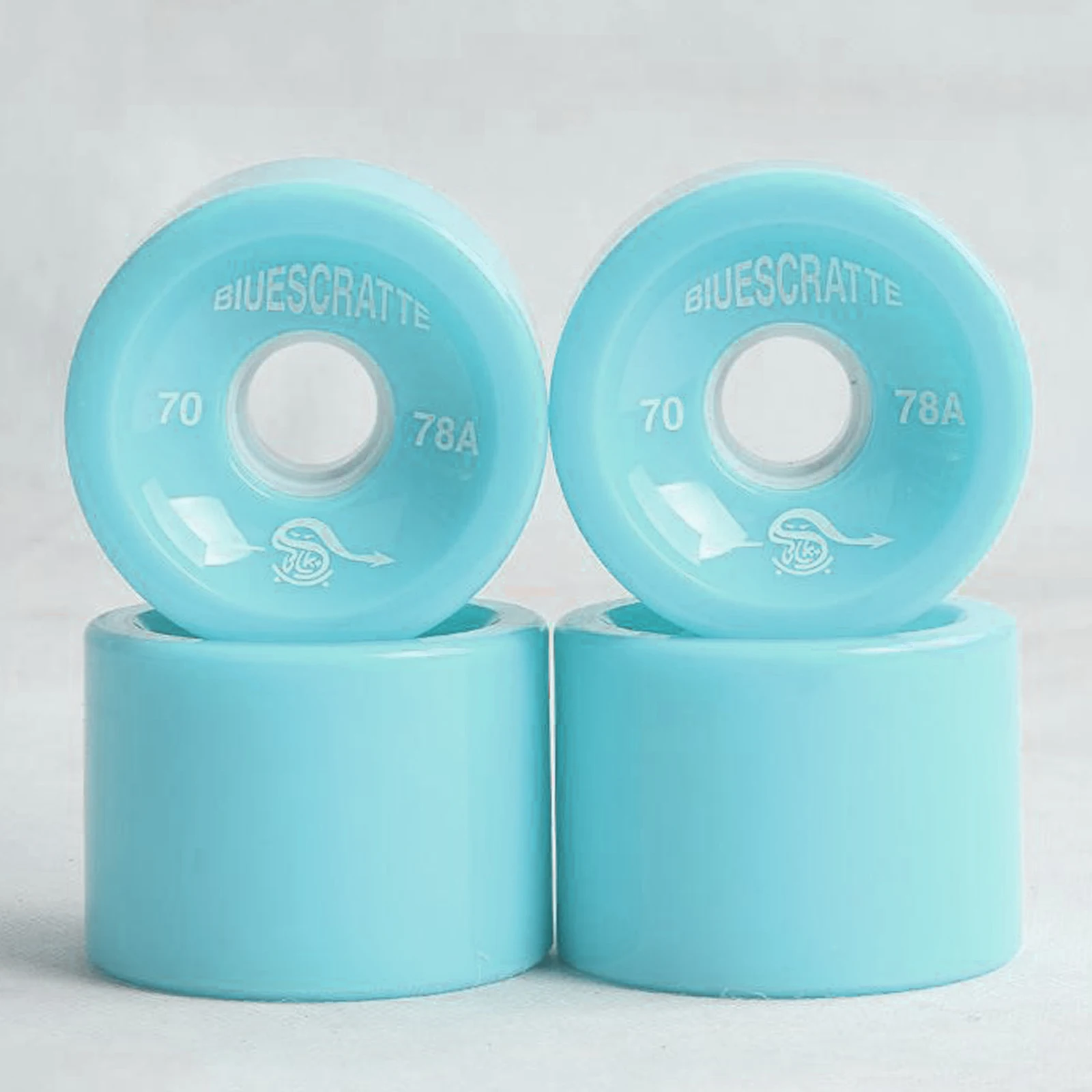 4x 78A Hardness Skateboard Wheels 70X51mm Longboard Roller Parts
