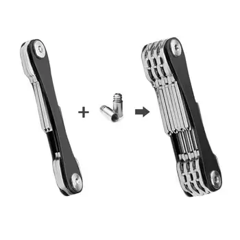 

Key Wallet Key Holder Creative Gift Car Key Organizer Portable Multi-functional Key Clips Keychain Key Storage Rack Holder Hooks