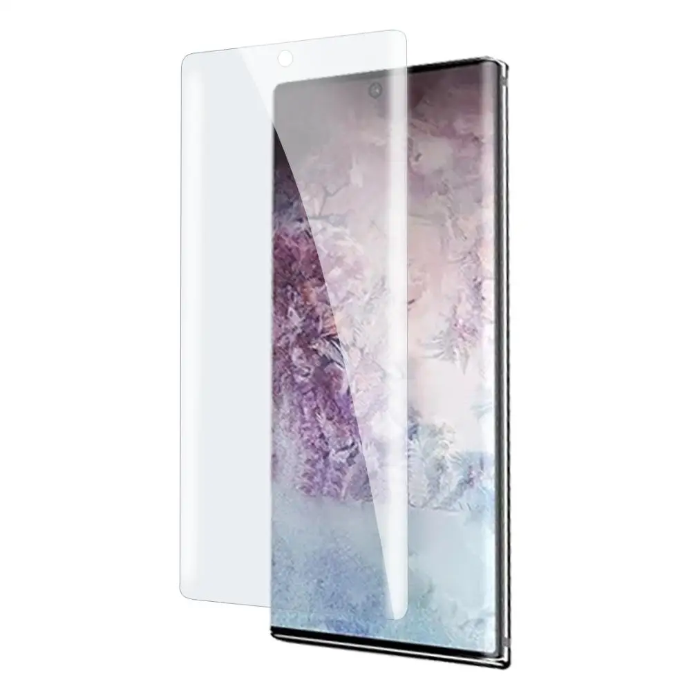 Для Galaxy Note10 Pro защитная пленка из закаленного стекла УФ-жидкость изогнутая