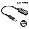 FONKEN usb-хаб 2,0 MultiUSB разветвитель адаптер кабель 1,2 м 0,3 м Мини-концентратор для портативных ПК USB хаб Удлинительный кабель компьютерные аксессуары ► Фото 1/6