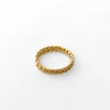 4mm Matte Gold