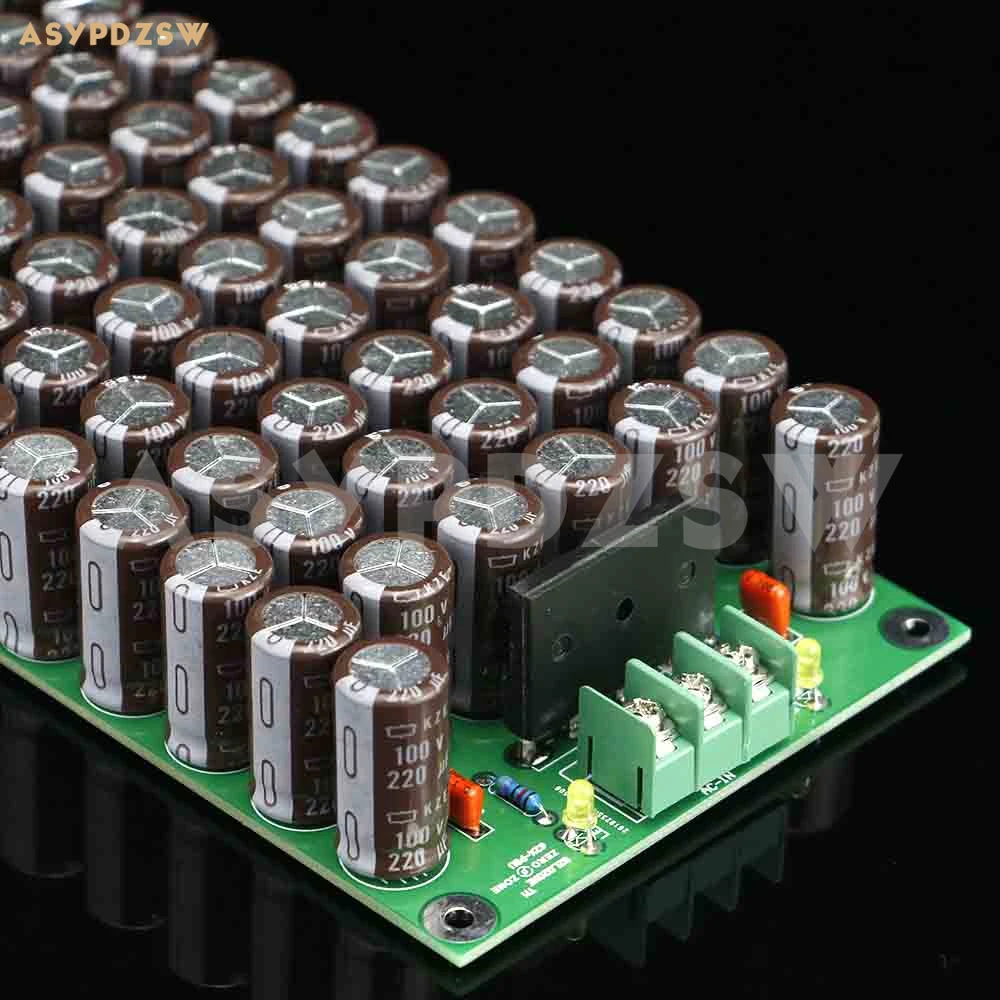 62X-PSU D25 25A 62 шт 220 мкФ 100V конденсатор с алюминиевой крышкой, массив источник питания выпрямителя доска