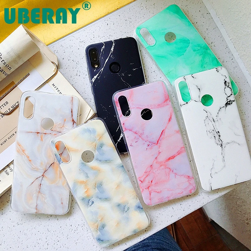 

UBERAY Luxury Marble Case For Redmim Note7 Pro K20 Note 5 Note 6 Phone Case Soft Silicone Cover For Xiaomi Mi9 Mi8 Lite Coque