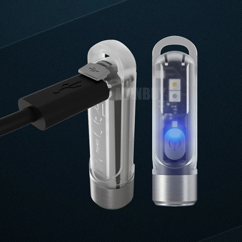 2020 Nitecore TIKI CRI белый + Ультрафиолетовый светодиодный светильник перезаряжаемая