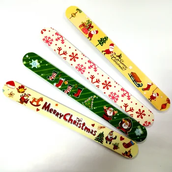 

Professional Nail File 100/180 Christmas Nail Files Grey Boat Sanding Buffer Block Pedicure Manicure Buffing Polish Beauty Tools