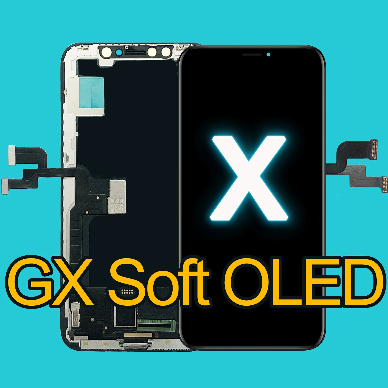 Замена для iPhone X OLED ЖК-дисплей дигитайзер сборка iphonex ЖК-экран XS MAX мягкий Amoled 3D