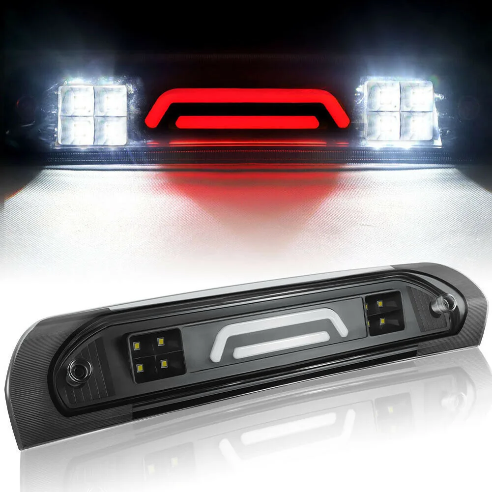 3D LED Bar 3rd Third Tail Brake Light Cargo Lamp For 2002-09 Dodge Ram Black NEW 